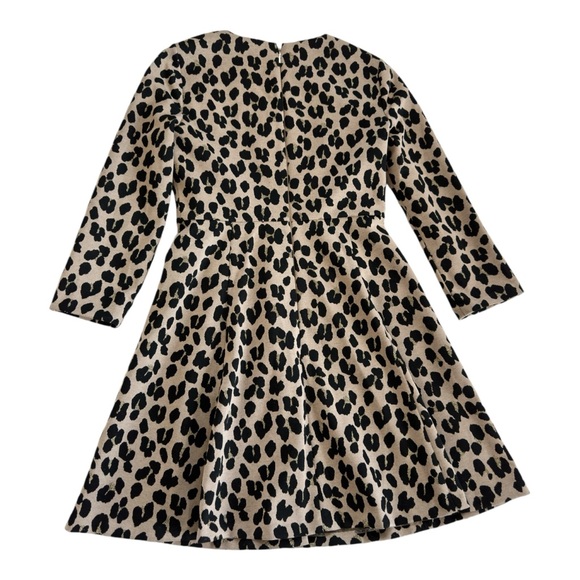 Kate Spade Women's Leopard Forest Feline Jacquard Fit and Flare Dress Size 4 - Picture 5 of 10